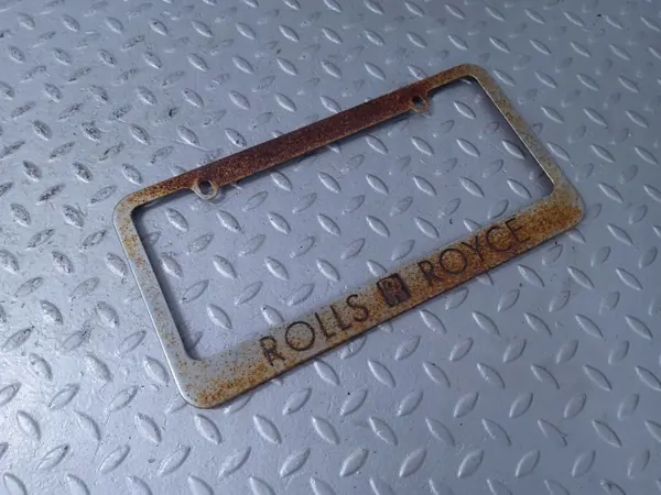 Cadre plaque d'immatriculation arrière OEM UB14153 Rolls-Royce image 2