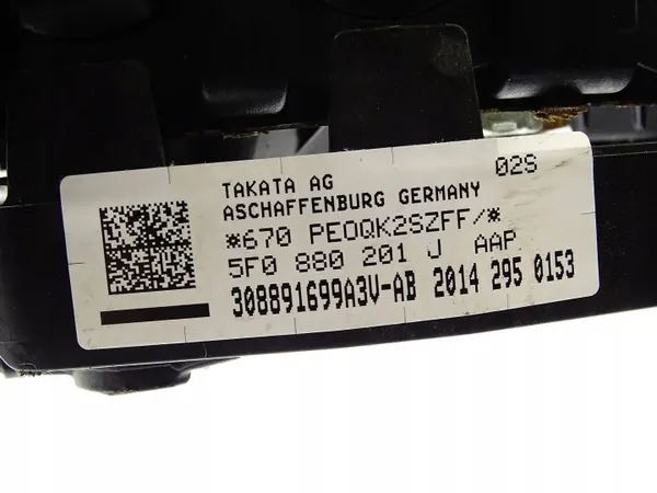 Airbag conductor SEAT Ateca OEM 5F0880201J - Usado image 7