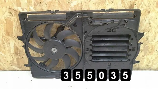 Audi A5 Radiatorventilator OEM AM-355035 met diffusor image 2