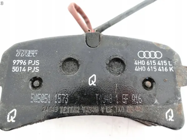 Keramik-Bremsbeläge Hinten OEM 4H0615415L 92KM image 4