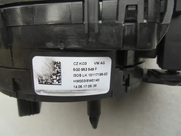 Volkswagen OE Steering Wheel Spiral Cable 5Q0953549F image 3