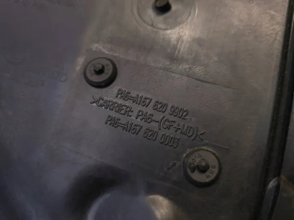 Mercedes-Benz GLE W167 Cubierta Tabique OEM A1678310101 image 10