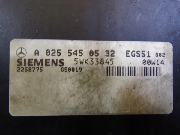 Getriebesteuergerät Mercedes W220 OEM A0255450532 image 4