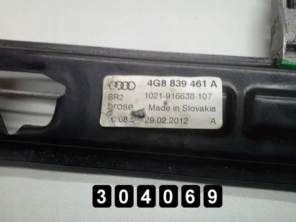 Audi fönsterregulator OEM 8k0959802b - Begagnad image 4