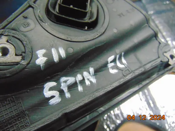 Rétroviseur droit BMW OEM 9108185, 5 broches, Noir 475 image 7