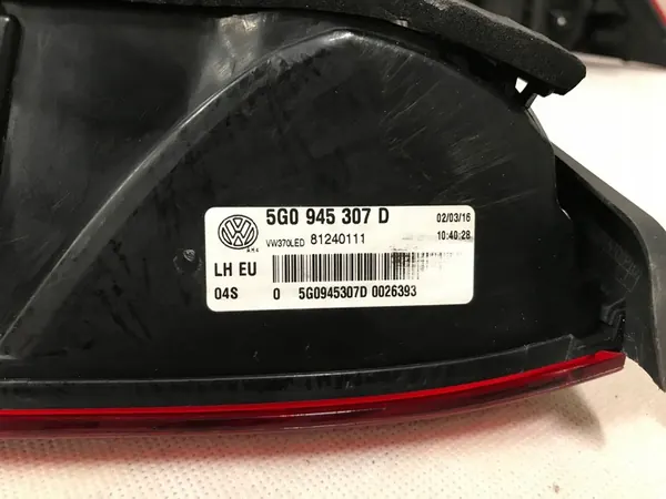 VW Golf 7 VII R 2013-2016 Conjunto de Luces Traseras LED image 6