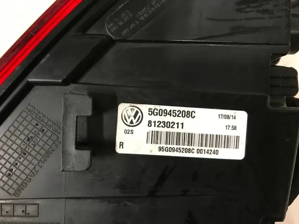 VW Golf 7 VII R 2013-2016 Conjunto de Luces Traseras LED image 7