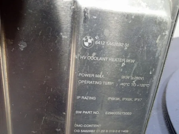 BMW Webasto Heizung OEM 5A626B2 für i4 G26 image 6
