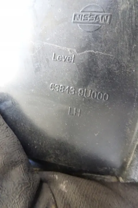 Nissan Note E11 Front Left Wheel Arch 638439U000 image 4