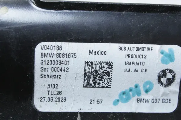 OEM 8081675 Panoramadak zonnescherm voor BMW X7 G07 image 3