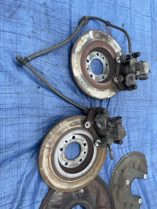 OEM 9657281280 Bakre Bromsok & Skivor Set image 7