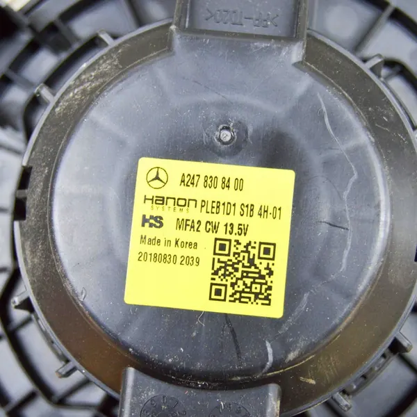 Motor do ventilador Mercedes-Benz EQB 2022 image 6