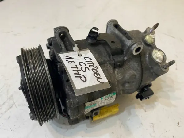 Compresor AC Citroen C5 1.6THP Peugeot SD7C16 9671216730 image 4