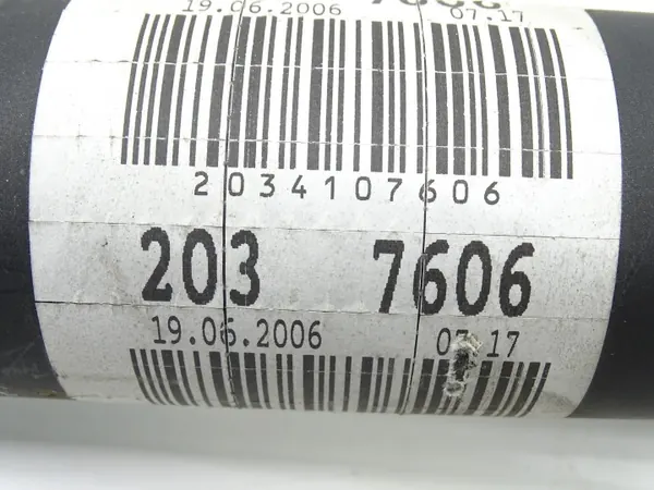 Mercedes C W203 3.2 V6 4MATIC Hintere Kardanwelle OEM 2034107606 image 7