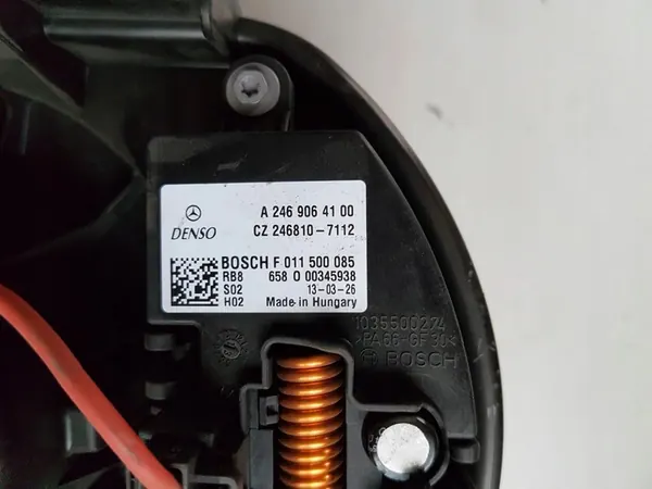 Ventilador Mercedes C117 X117 W176 W246 A2469064300 image 7