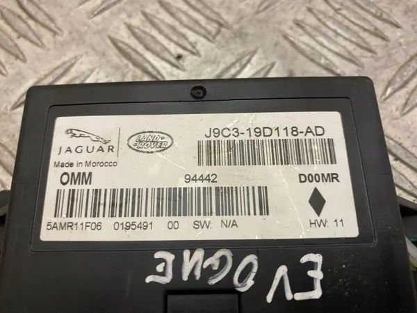 Module de verrouillage central Land Rover J9C319D118AD image 3