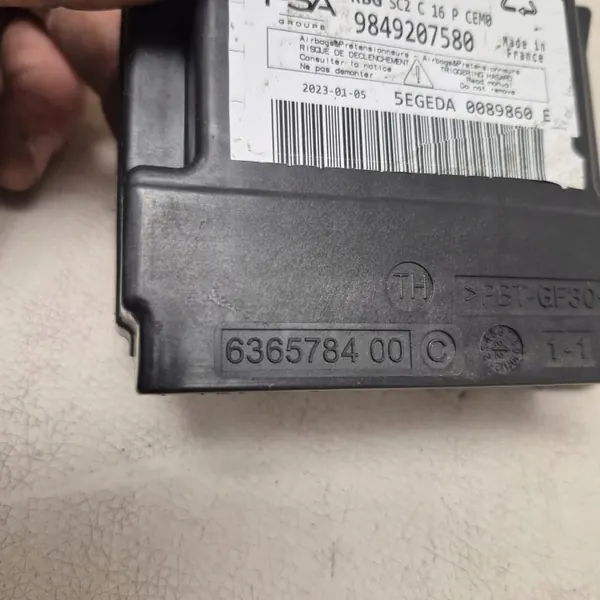 Módulo airbag OEM 9849207580 para Opel Mokka B II image 4