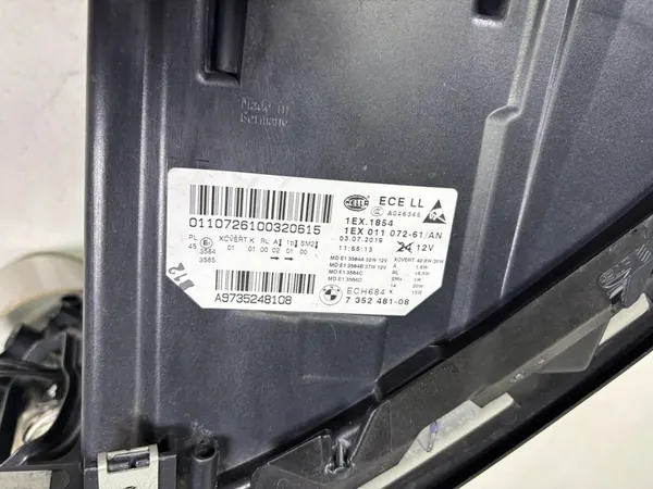 Farol Esquerdo BMW 5 F10 F11 Lift Adaptive LED 7352481 image 8