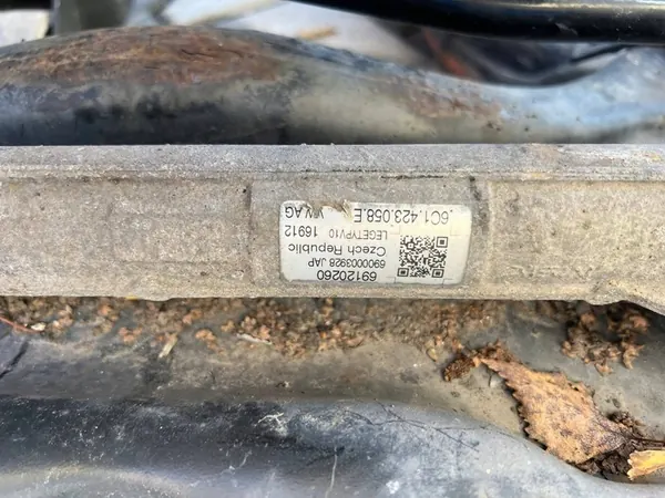 Sottoscocca anteriore SKODA FABIA III 1.0L benzina 2017 image 8