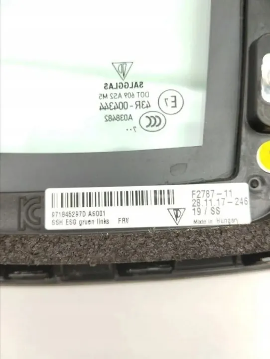Linker achterzijruit OEM 971845297 Porsche Panamera image 8