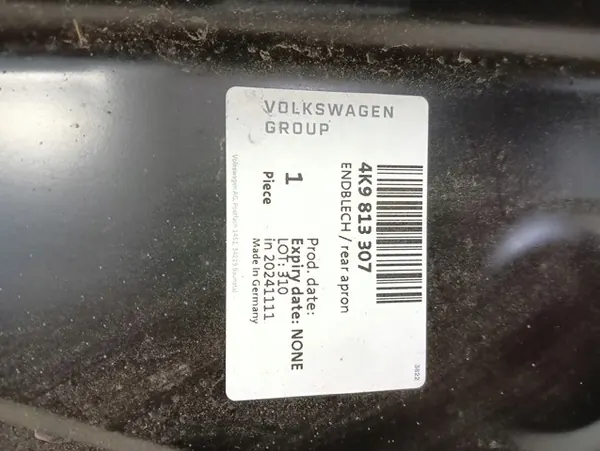 Ceinture arrière OEM 4K9813307 pour Audi A6 C8 Break 18- image 3