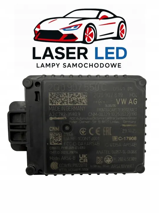 ACC-radarsensor OEM 2Q0907550C/2Q0907819 image 2