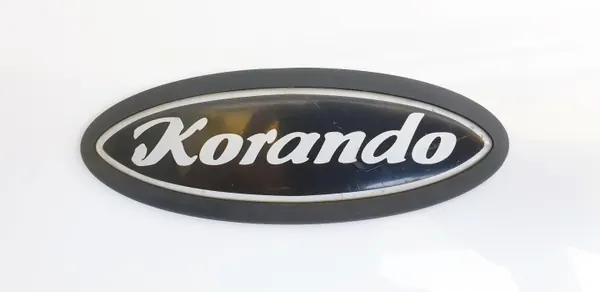 Daewoo Ssangyong Korando KJ II Kotflügel-Emblem OEM KD0210 image 4