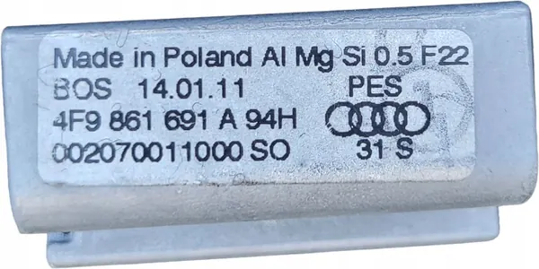 Audi A6 C6 bakluckegaller svart 4F9861691A image 3