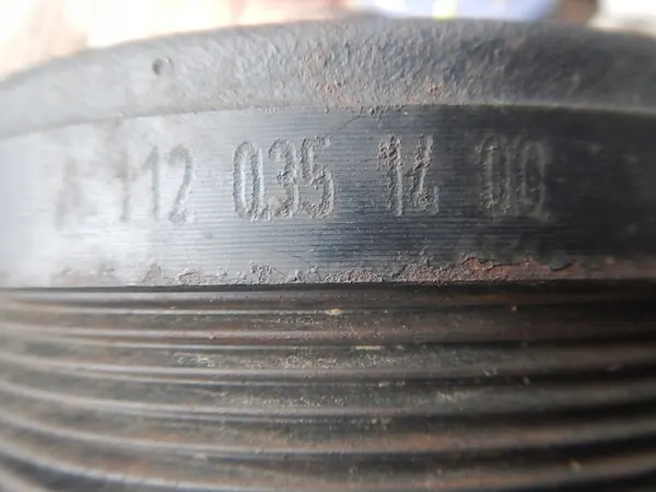 MERCEDES CLS CLK SL S ML 5.0 V8 Polia do virabrequim A1120351400 image 3