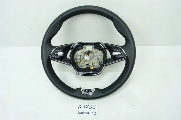 Volant Multifonction Skoda Octavia IV OEM 5E3419093AE image 2