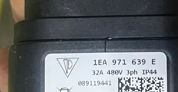 Laddkabel AUDI Q4 E-TRON 32A 480V 1EA971639E image 2