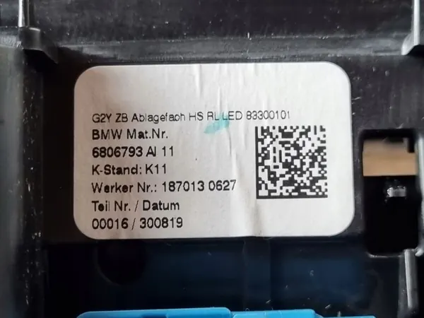 BMW Etutuhkakuppi OEM 6806793 3-sarja G20/G21 image 6