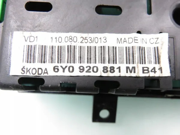 Unité de Commande Moteur OEM 03E906033AB Skoda Fabia I 1.2 image 4