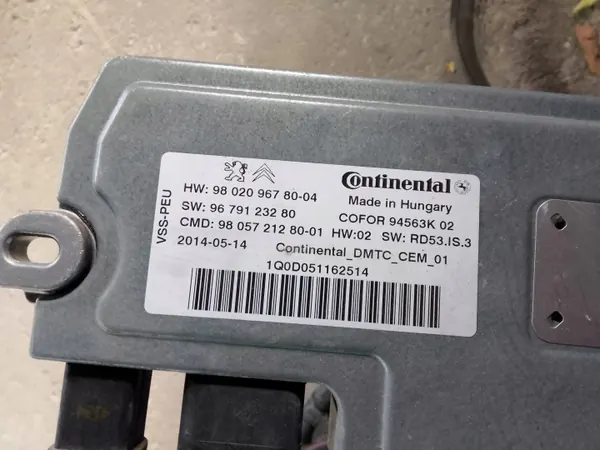 Module Start-Stop Citroen OEM 9805721280 Occasion image 4