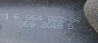 Braccio di Controllo BMW OE 6864822 image 2