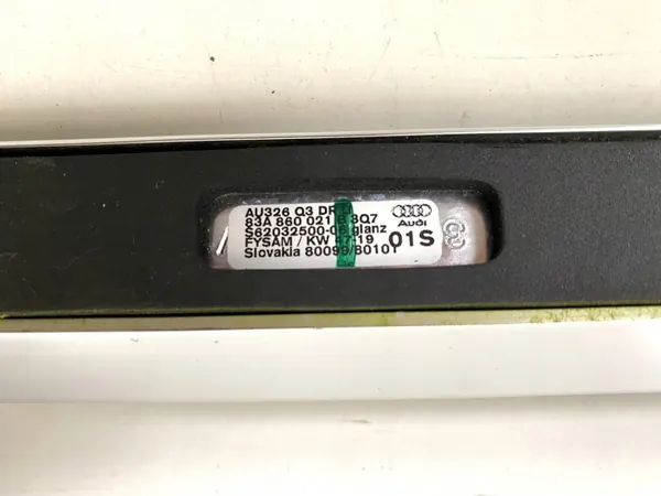 Audi Q3 83A 2018 kattokaide OEM 83A860022B image 4