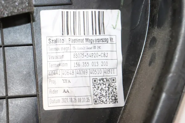 Suzuki Vitara LY Takaoven Sisustus Vasen OEM 8307554P20C8J image 4