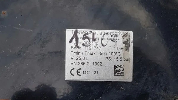 Tanque de aire 25L DAF 45 55 LF Euro 5 Usado image 4