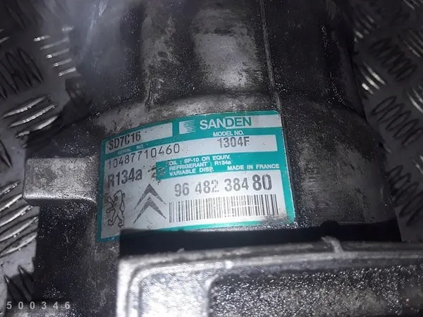 Compressore aria condizionata Citroen C5 2004 9648238480 image 4