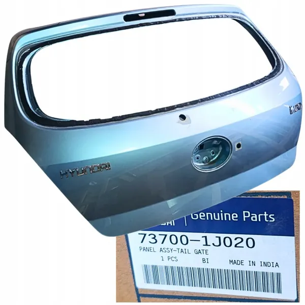 Tapa Maletero Hyundai i20 OEM 737001J020 - Usado image 2