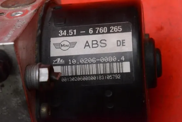 ABS-pumppu OEM 6760265 MINI Cooper R50 1.6 16V:lle image 10