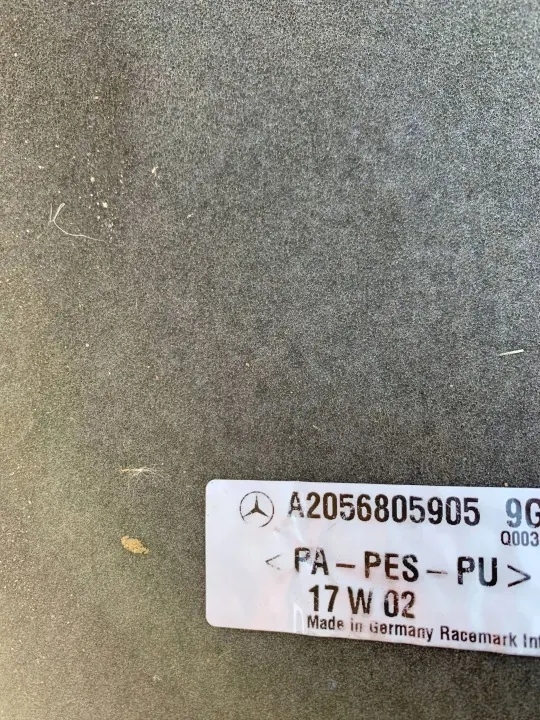 Matta set OEM A2056805805 för Mercedes C W205 AMG image 8