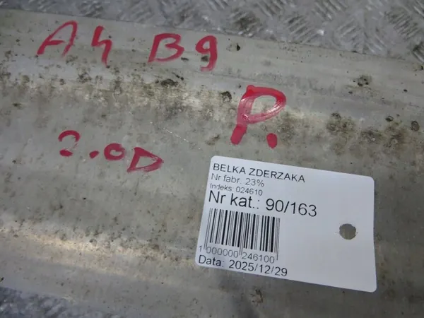 Audi A4 B9 etupuskurin palkki OEM GIS63290 image 7