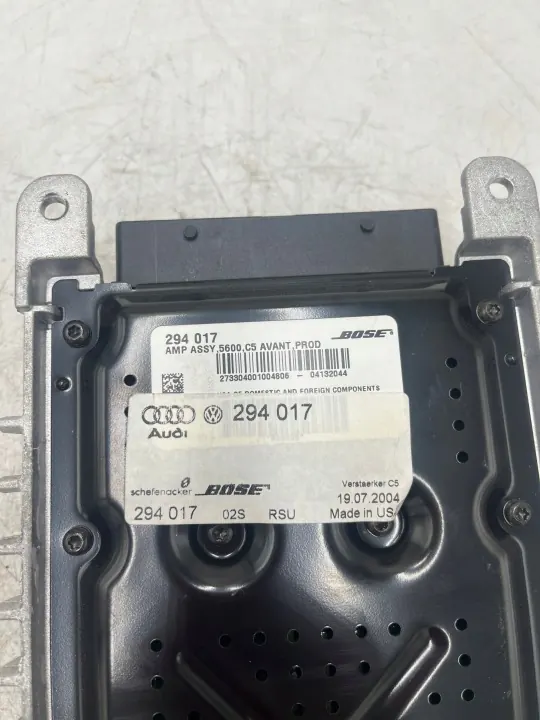 Bose Radio Versterker OEM 294017 voor Audi A6 C5 image 6
