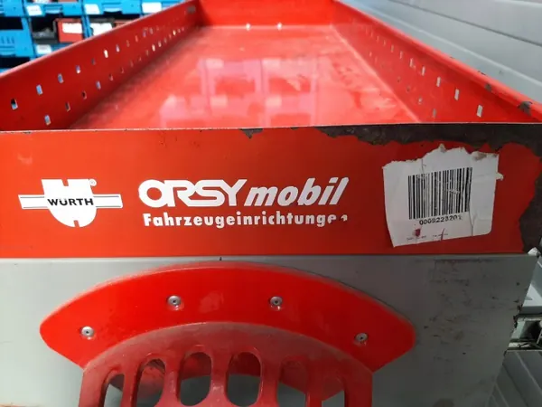 WURTH ORSY MOBIL Verkstadsskåp OEM - Begagnad image 9