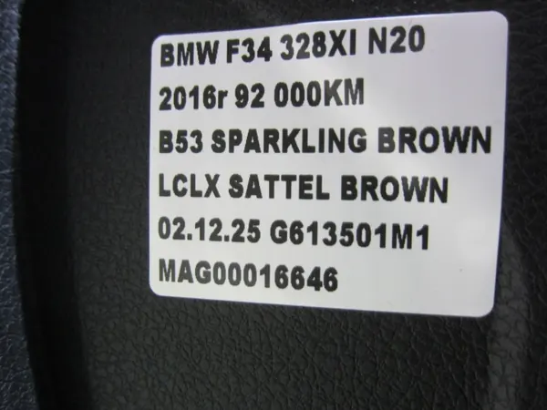 Tablero BMW 3 F34 OEM 36GHHGF56 Marrón/Negro image 10