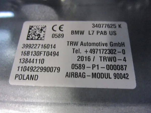 Tablero BMW 3 F34 OEM 36GHHGF56 Marrón/Negro image 9