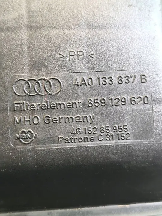 Ilmansuodattimen kotelo AUDI A6 AVANT 2.8L bensiini OEM 4A0133837B image 4