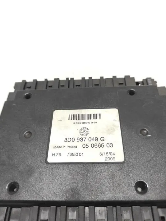 VW Phaeton Komfortmodul OEM 3D0937049G Gebraucht image 4