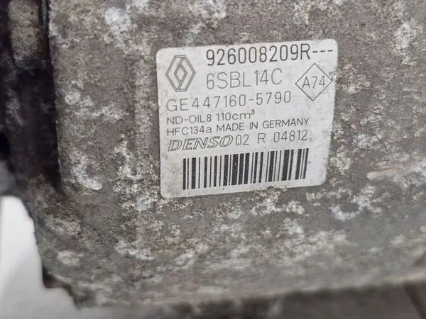Compressore aria condizionata Renault OE 926008209R image 7
